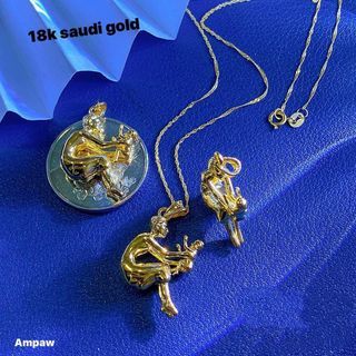 18k Saudi Gold Mother and Child
3,550‼️

Pendant - 1,850‼️