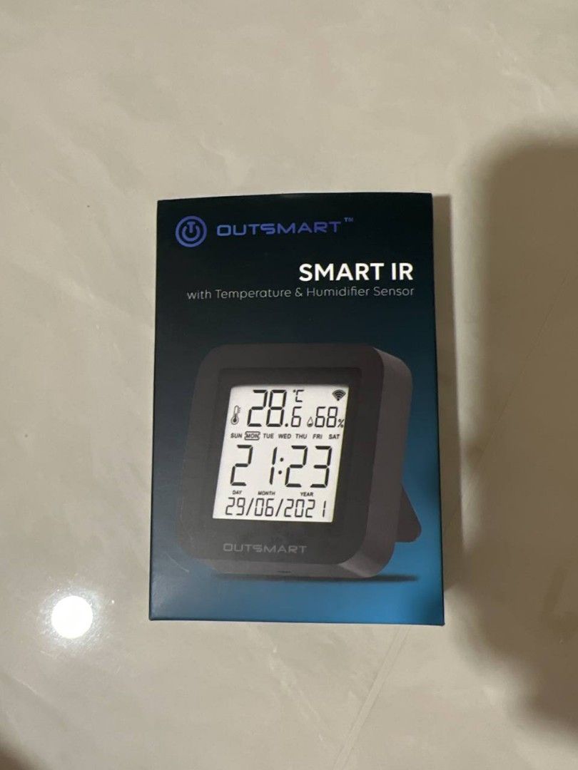 3 in 1, smart IR remote control with Temperature and Humidity sensor ...