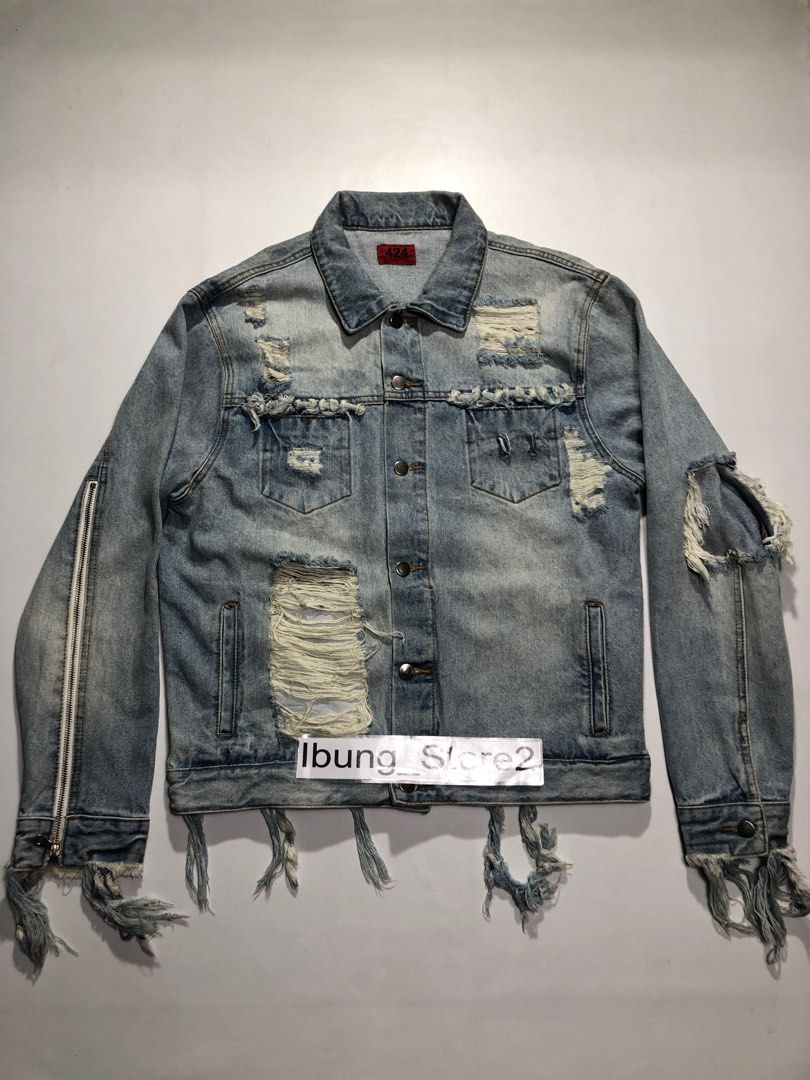 424 fairfax hot sale denim jacket