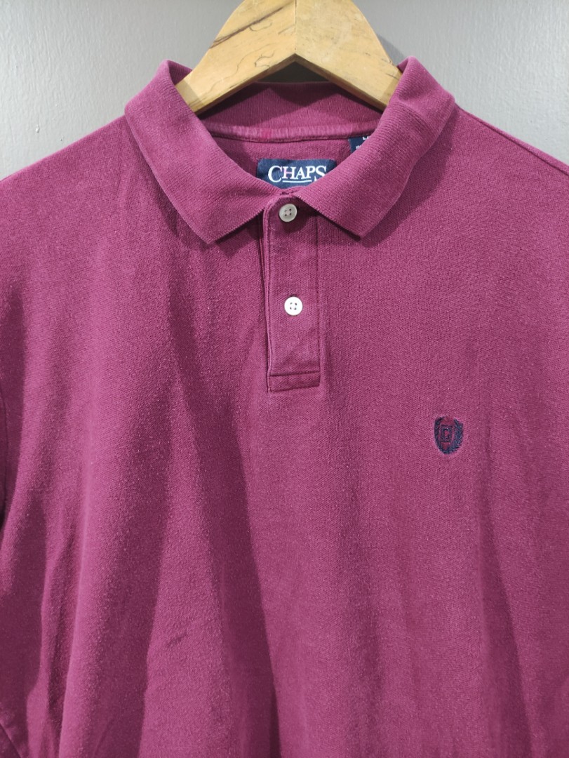 90s Chaps Polo Shirt, Men's Fashion, Tops & Sets, Tshirts & Polo Shirts ...