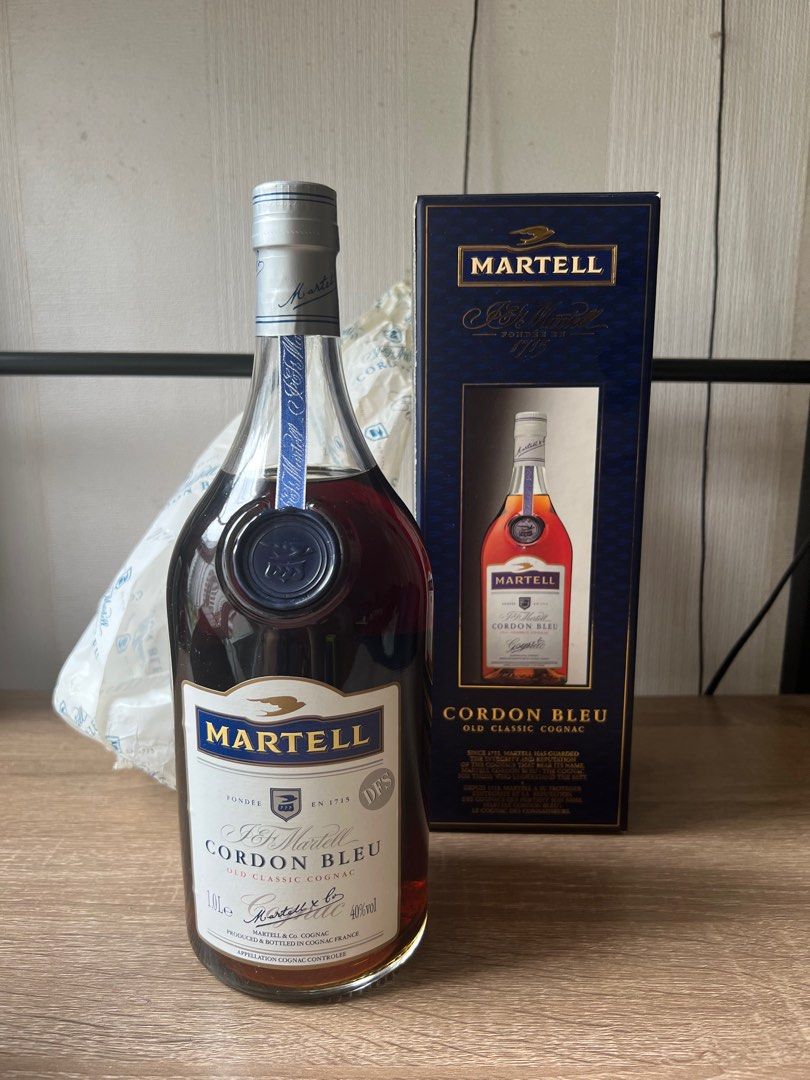 90's Martell Cordon Bleu Cognac Old Release 1 Liter 舊版藍帶馬爹利 