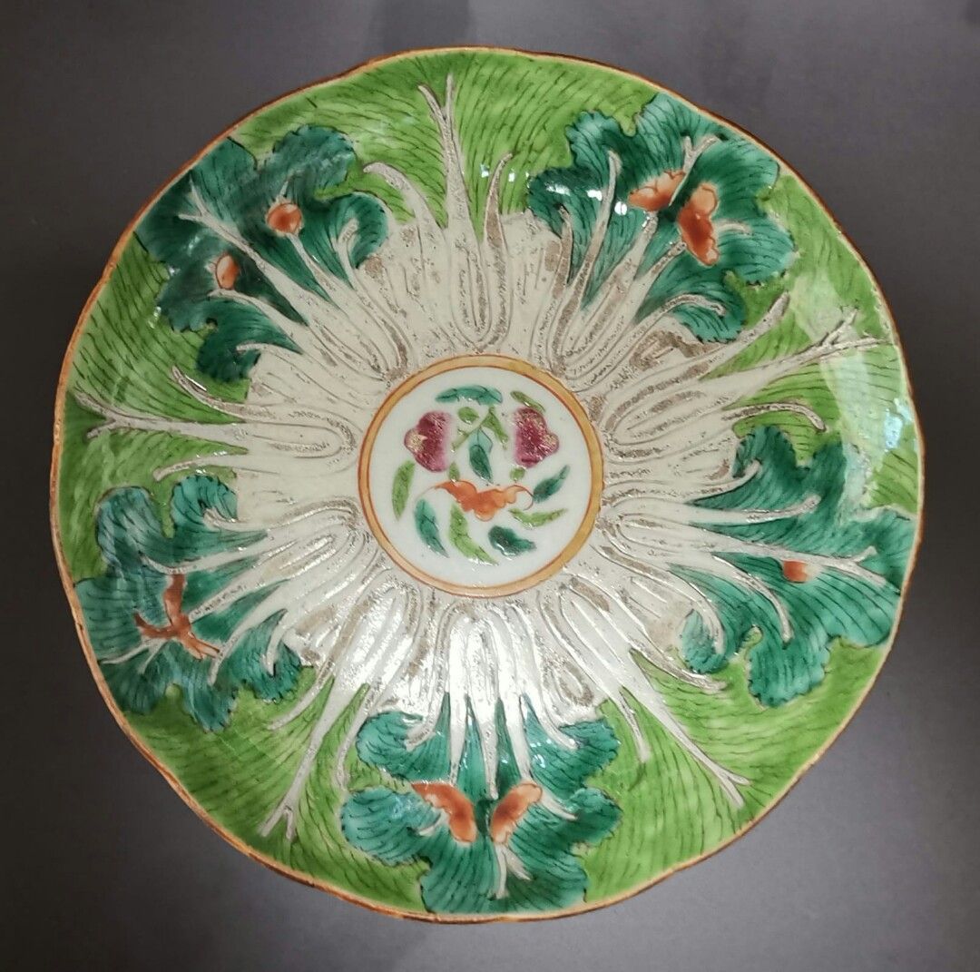 中国美術 大清 粉彩 古美術 碗 白菜 中国美術 大清 粉彩 古美術 碗 白菜