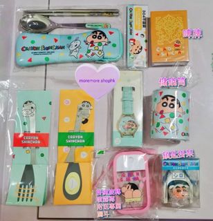 💜Officially Licensed💜 Crayon Shin-chan Shin-chan Nohara Shinnosuke Pajama Shin-chan White Bear Watch 304 Stainless Steel Tableware Set Spoon Chopsticks Fork Beer Mat Coin Bank Keychain Rotating Spray Bottle Spray Bottle Can Hold Alcohol Mosquito Repellent Key Holder 😃64204533481473110