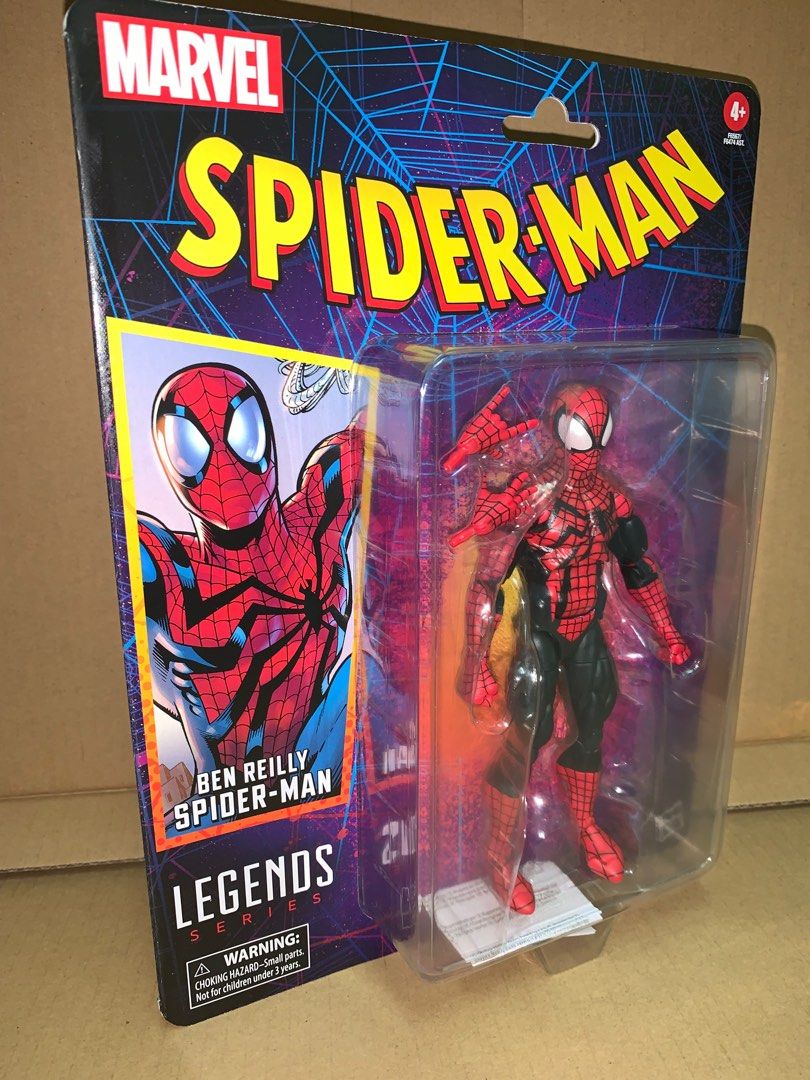 Spider-Man Retro Marvel Legends Ben Reilly Spider-Man 6-Inch