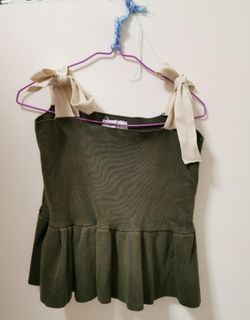 green vest with green tie belt63016495182849110