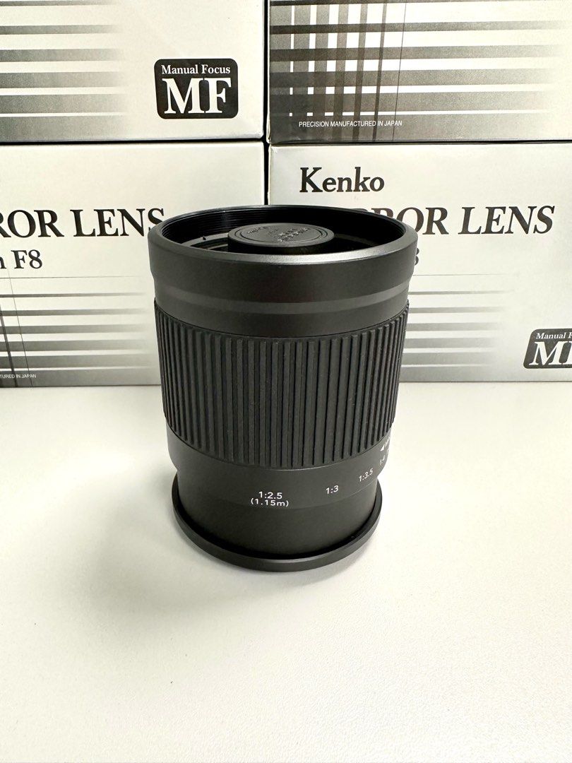 全新⭐️ Kenko 400mm F8.0 Mirror Lens with T-Mount Canon EF