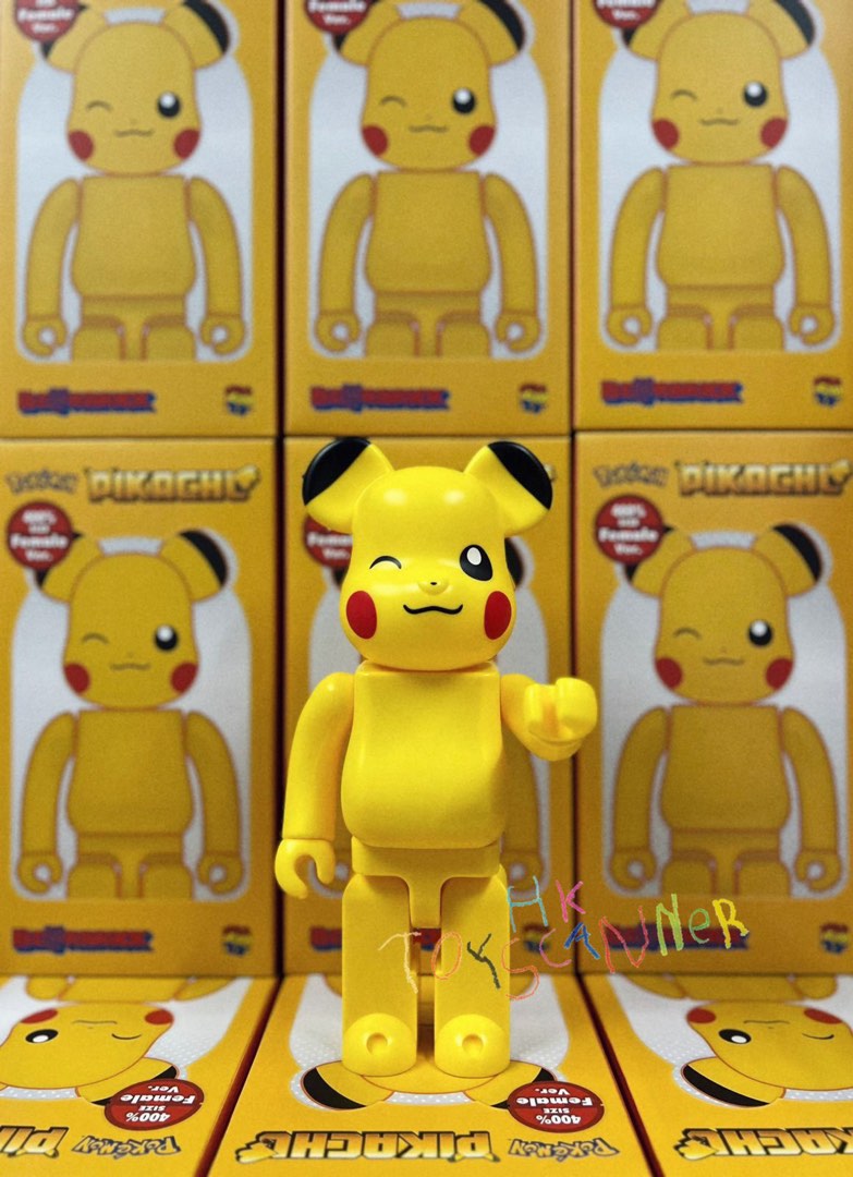 Be@rbrick ピカチュウ フロッキー Ver. 1000%フィギュア - www ...