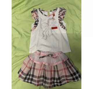 全新 女童套裝Roberta di camerino 學院風上衣+褲裙