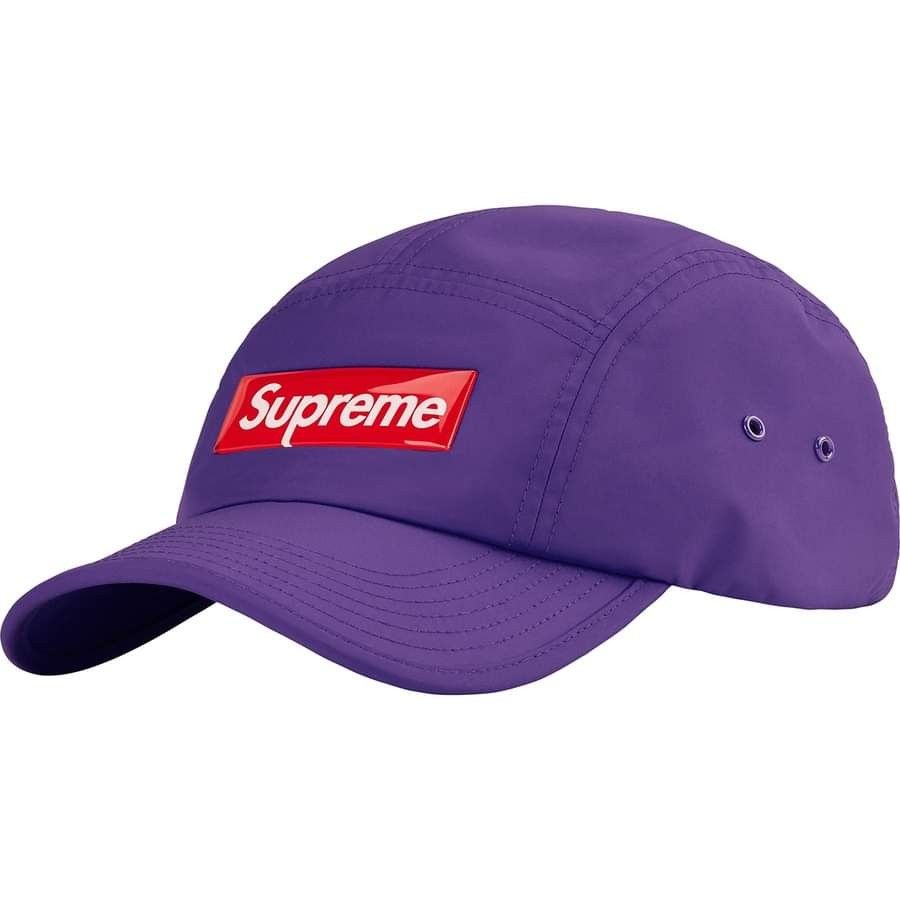 supreme 23ss Washed Chino Twill Camp Cap-