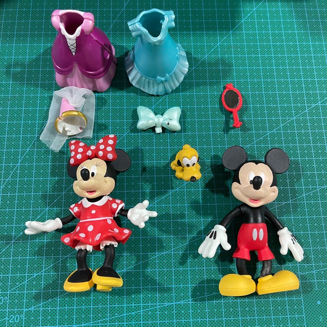 Action Figure Disney Mickey Minnie Mouse Dress Up ORIGINAL NEW, Toys