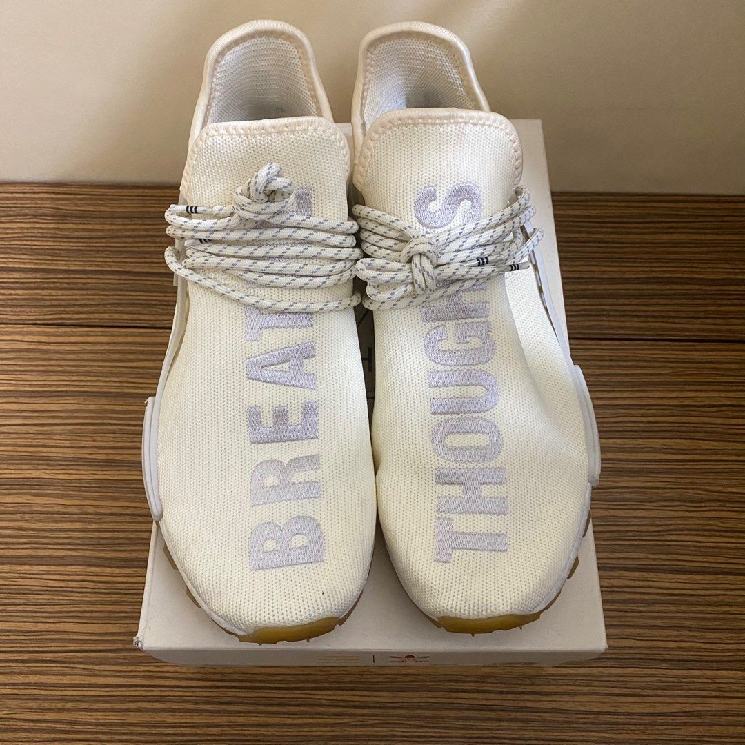 Adidas NMD Hu Trail Pharrell Now Is Her Time Cream White Men s