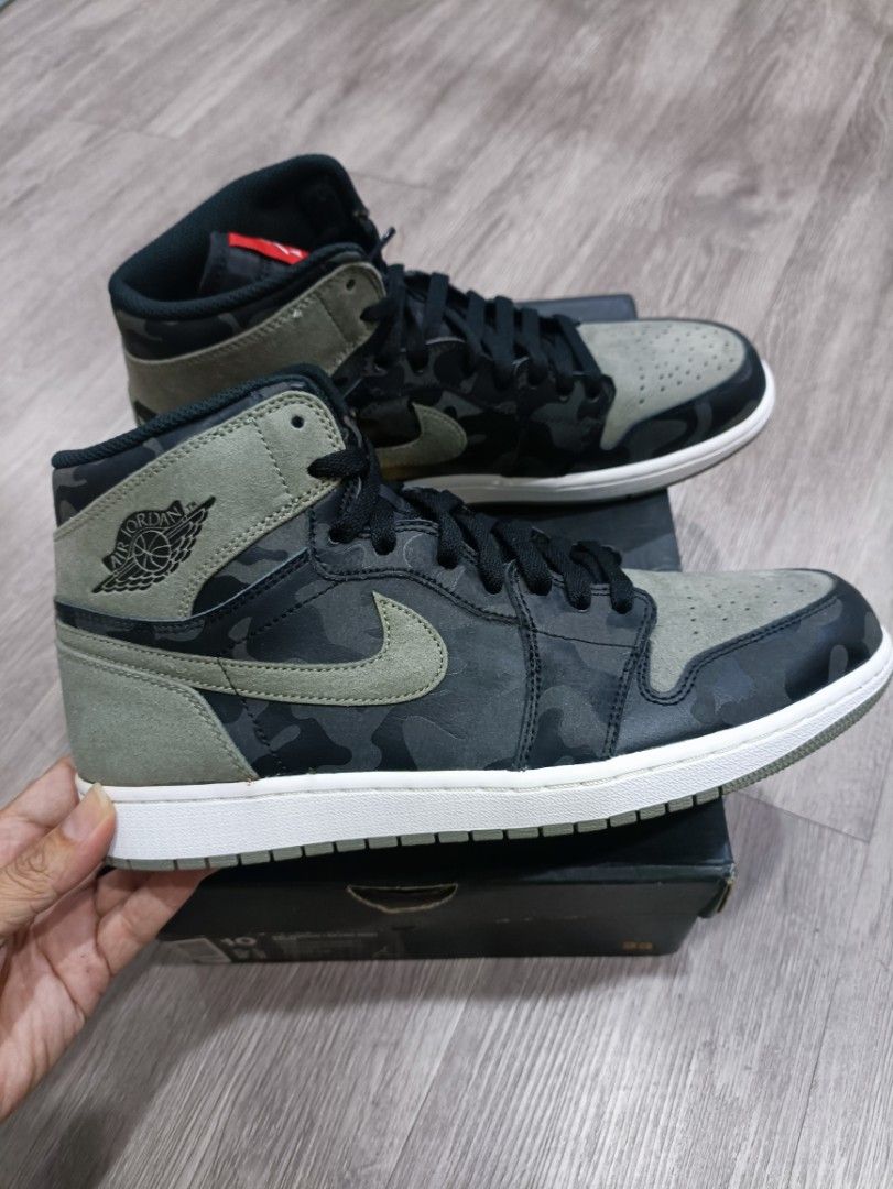 Air jordan 1 camo pack hot sale