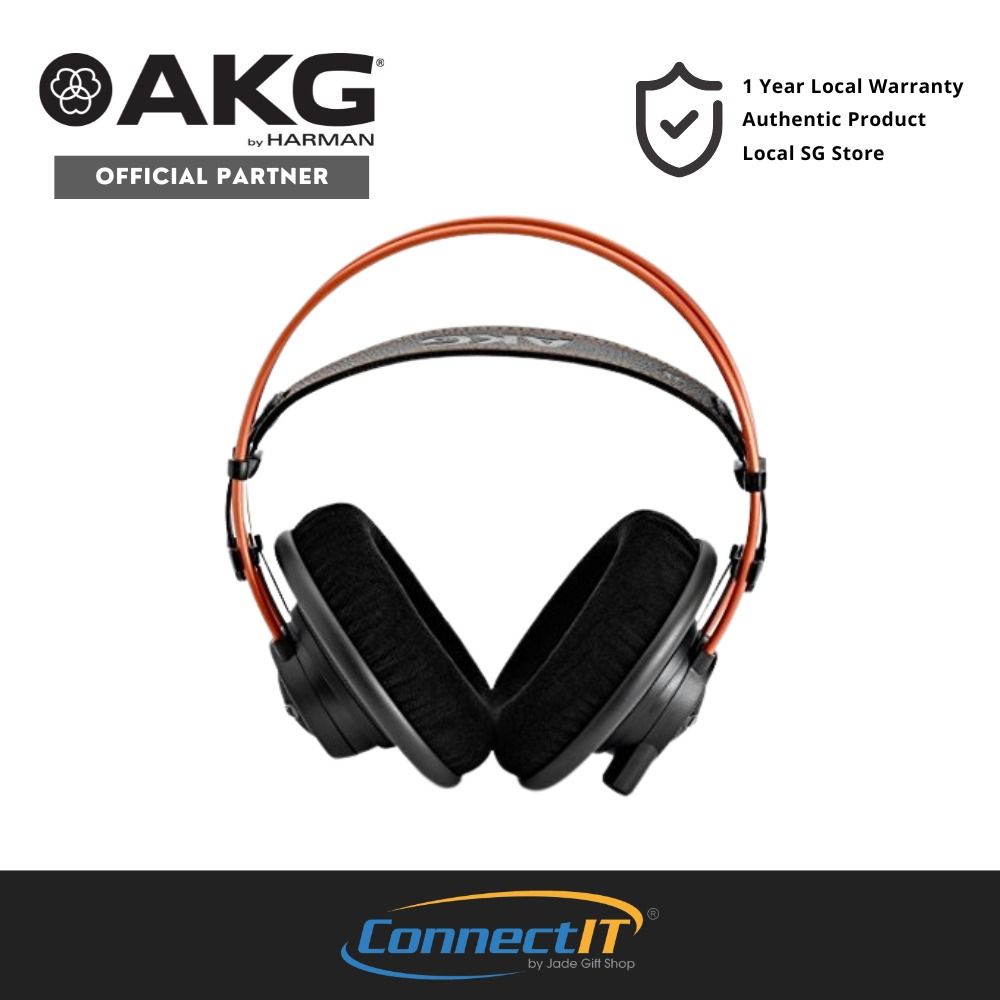 AKG K712 PRO Open, Over-Ear Reference Studio Headphones with 1 Year ...