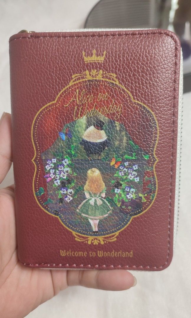 Alice in wonderland wallet, Women's Fashion, Bags & Wallets, Wallets & Card holders on Carousell
