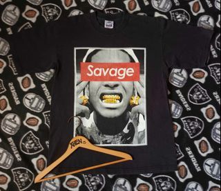 Asap Rocky Savage Shirt
Pro Club Brand
Large (L28 W21.5)
Good Condition
Issue 2 pinholes