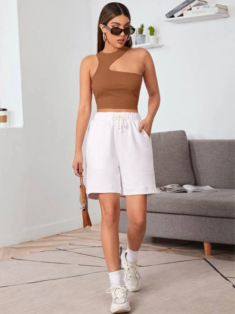 Asymmetrical Crop Top main image 0