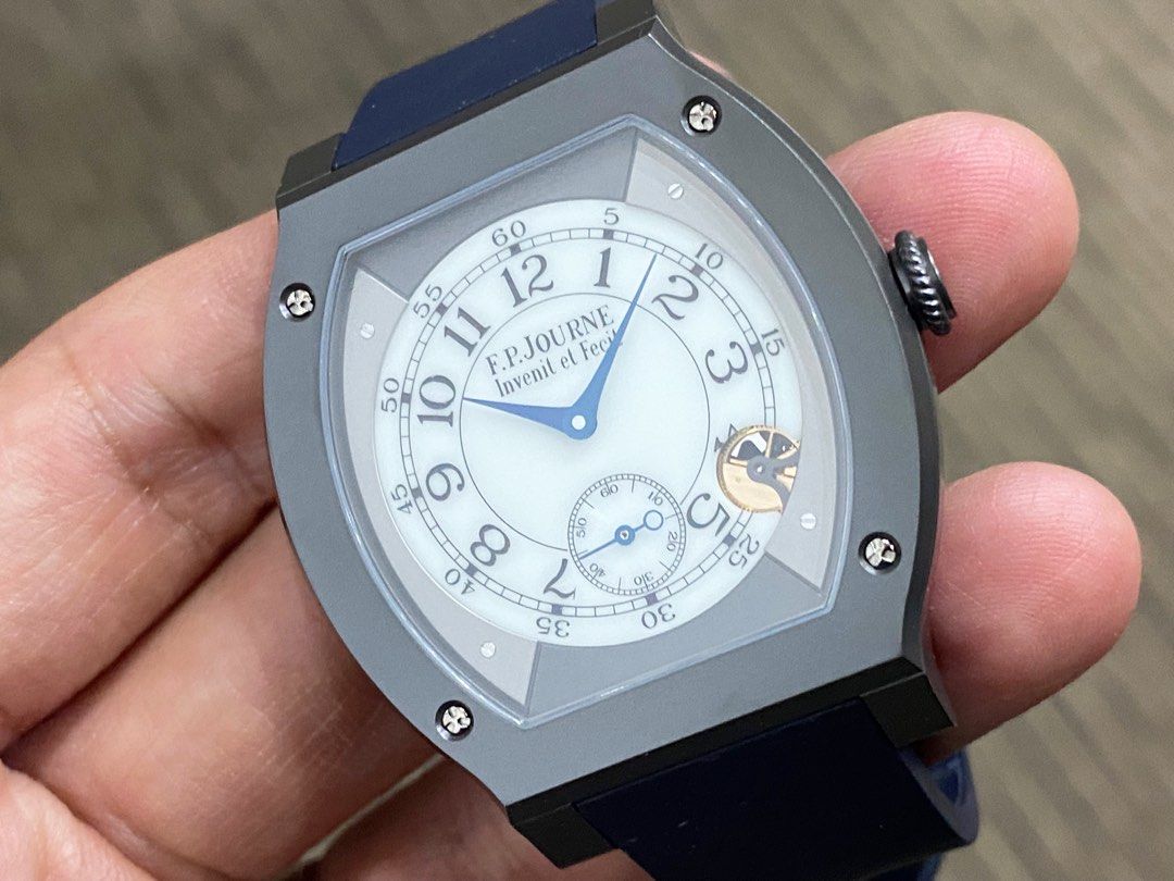 Aug 22 FP Journe FPJ Elegante 48 Titalyt Black Titanium Luxury