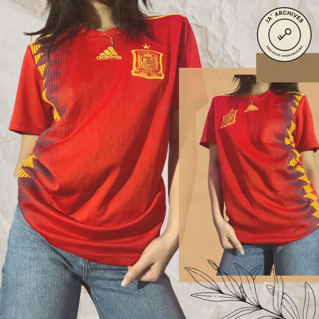AUTHENTIC adidas soccer jersey on Carousell