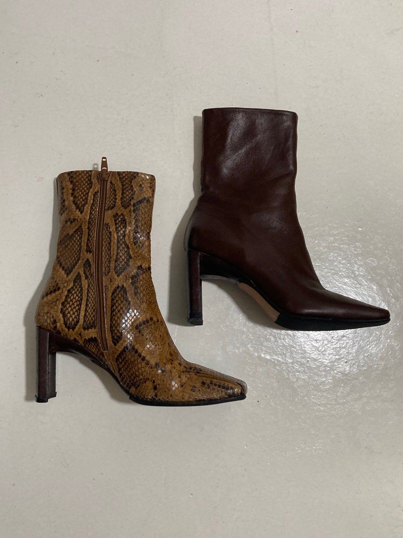 Miista snakeskin boots sales