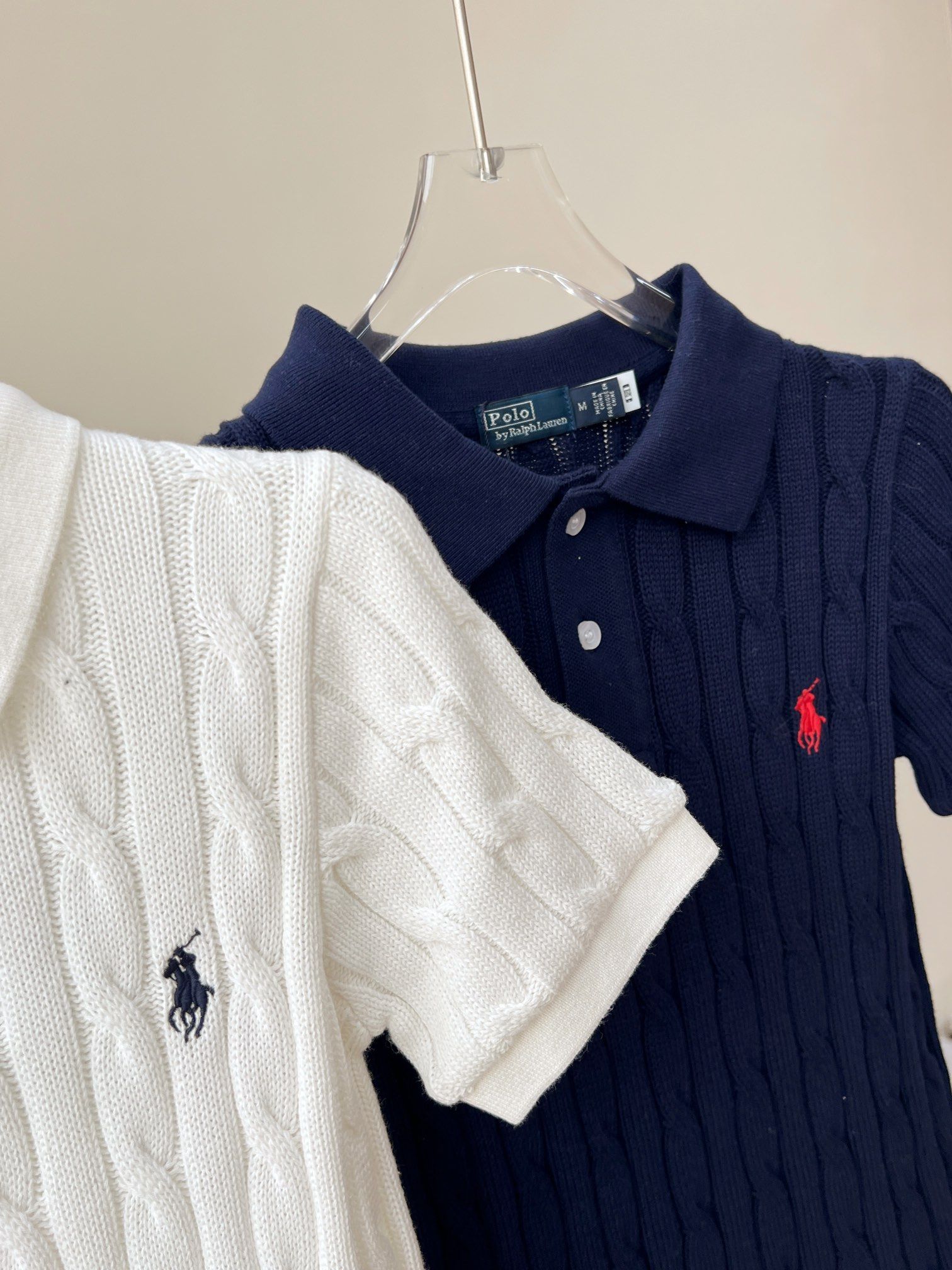 Ralph lauren knitted polo top