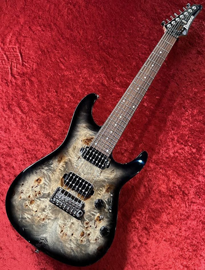 AZ427P1PB Ibanez 7 string guitar with bag, Hobbies & Toys, Music ...