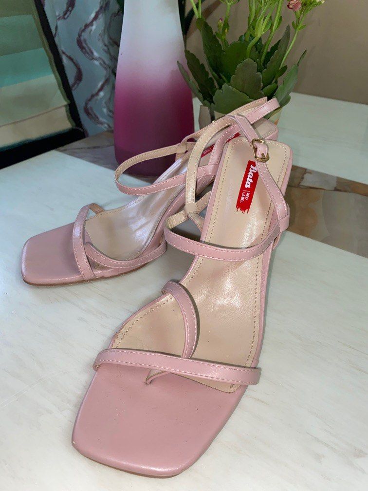 Bata High Heels with Ankle Strap in Lilac SalepasRaya