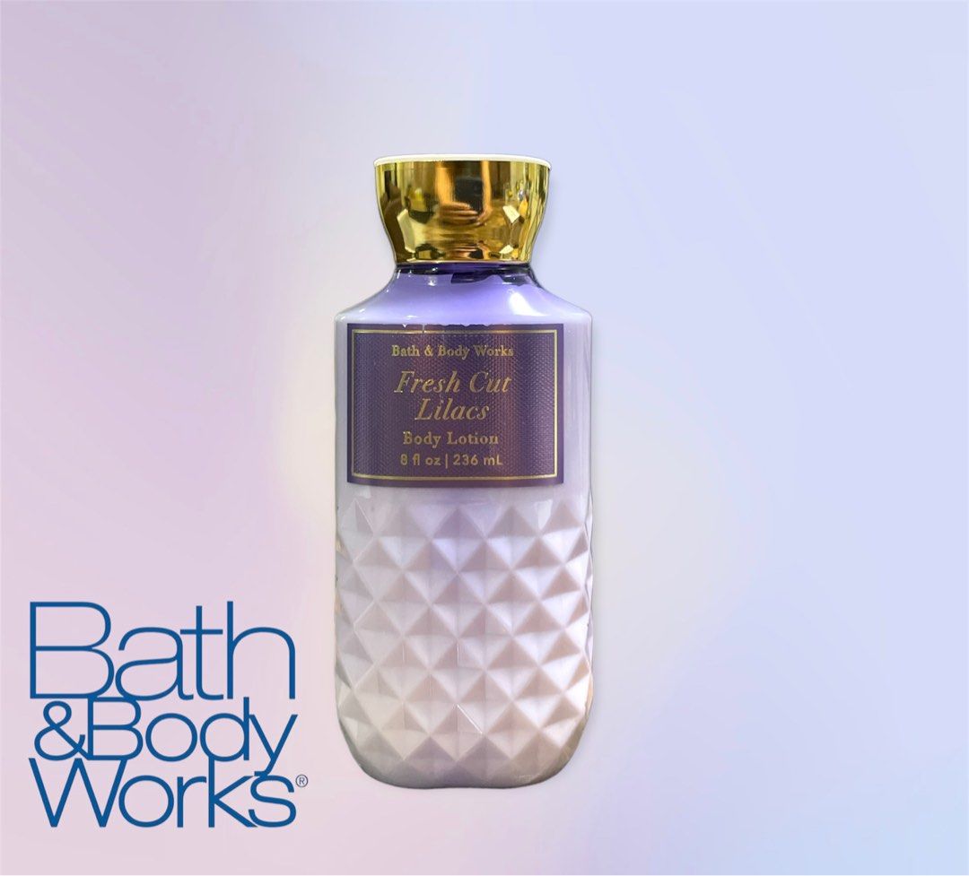 BATH & BODY WORKS FRESH CUT LILACS BODY LOTION, Beauty & Personal Care