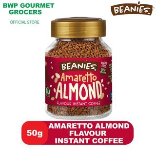 Beanies Amaretto Almond Flavor Instant Coffee (50g)