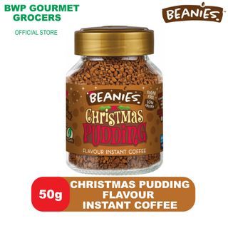 Beanies Christmas Pudding Flavor Instant Coffee (50g)