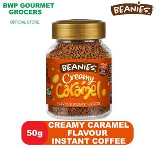 Beanies Creamy Caramel Flavor Instant Coffee (50g)