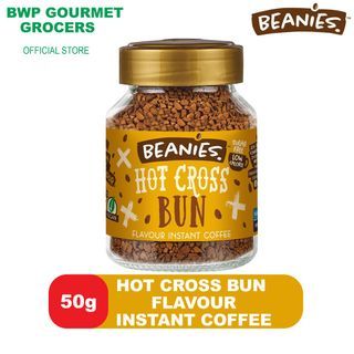 Beanies Hot Cross Bun Flavor Instant Coffee (50g)