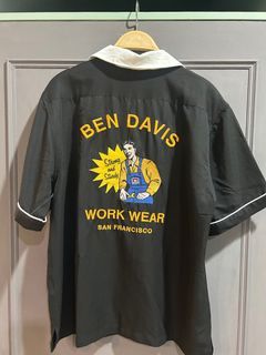 BEN DAVIS 美式刺繡襯衫