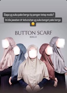 Bergo Silk look like Tapis Buttonscarves
