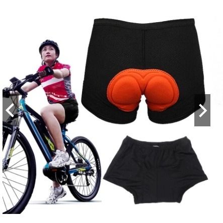 Bicycle Cycling Pants 3D Sponge Gel Padded Cushion Cycling Shorts