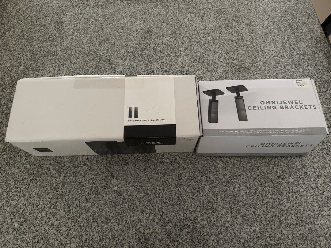 Bose surround speaker 700 include bose ceiling bracket and wired