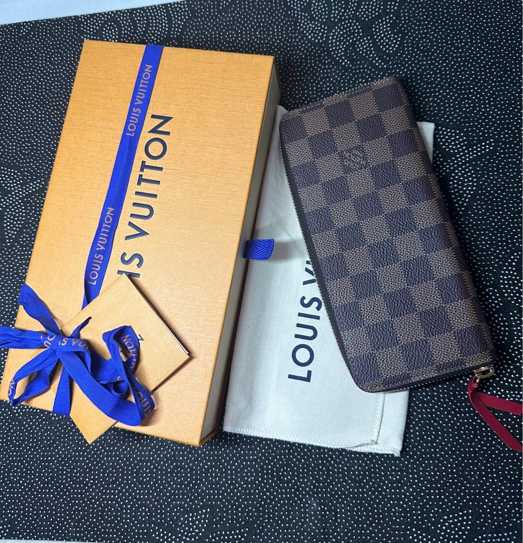 Kept unused authentic LV clemence wallet (Category: Luxury Bags & Wallets) located in Taytay. Submitted by aien_siano (Listing ID 1232415847, Image 1). Description: Kept unused or Brand new authentic LV clemence wallet. Bought in Taiwan RFS: I am sticking with my LV zippy coin purse. .