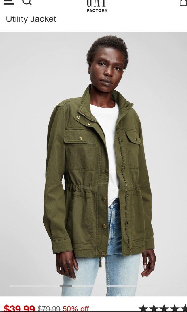 Gap garment dyed utility jacket new arrivals