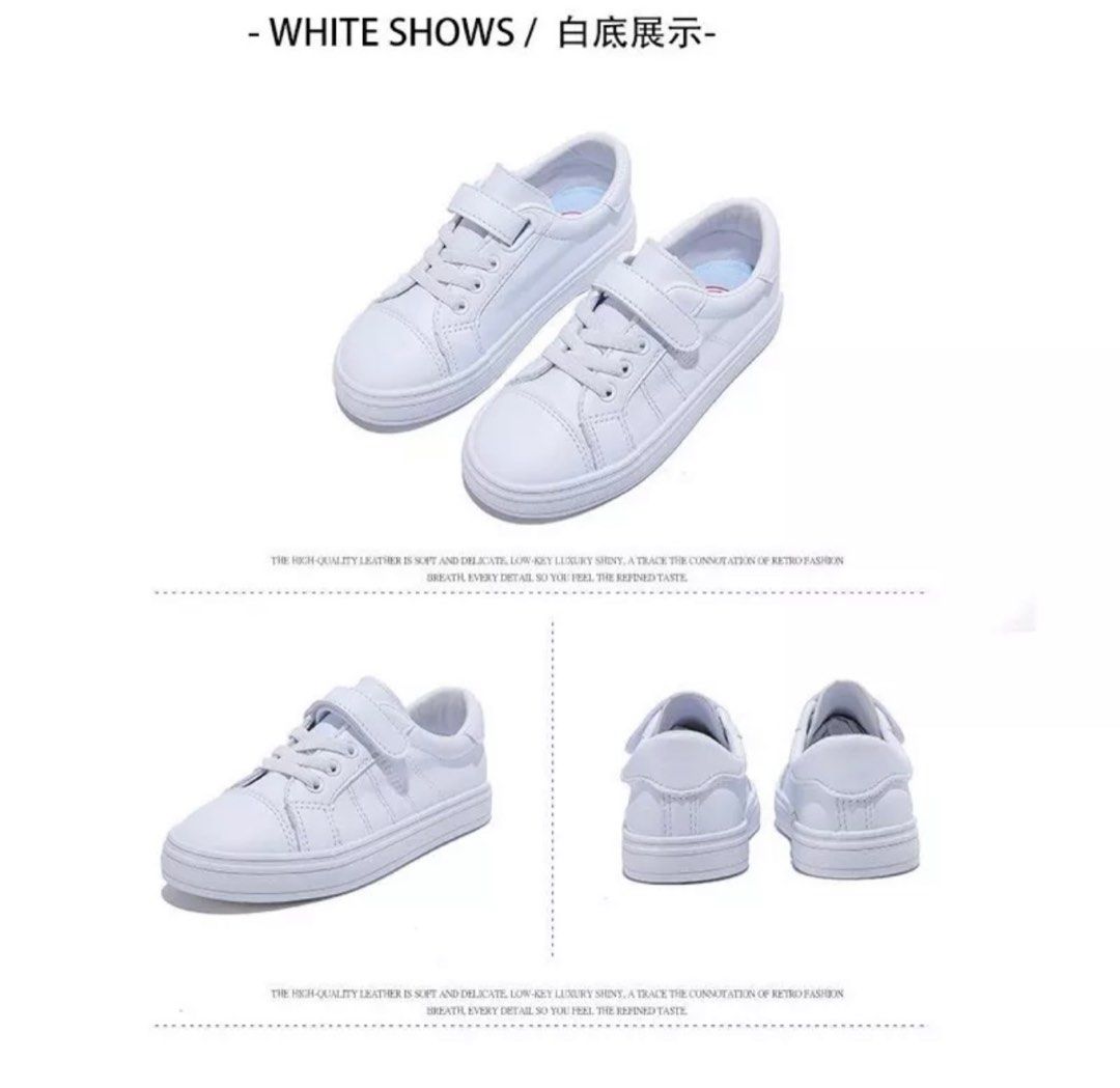 Brand New Kids Teens School White Shoes Sports Shoes Babies