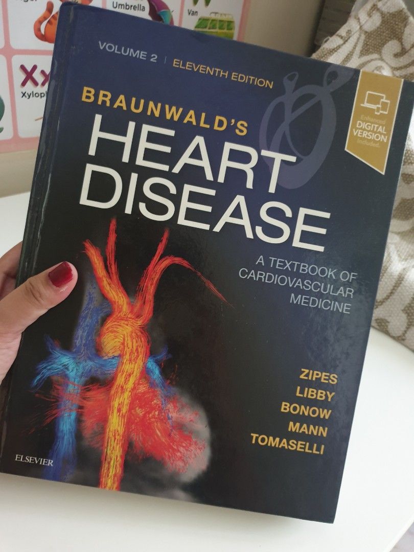 Braunwald's 11th Edition (Cardiologist Books) (Category: Textbooks) located in Quezon City. Submitted by cheapidfinds (Listing ID 1232496397, Image 2). Description: pre-owned.