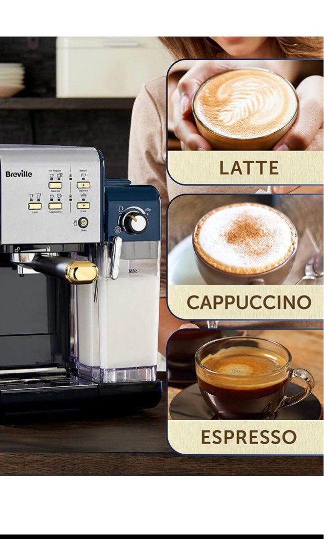 Breville One Touch Coffee House Coffee Machine, TV & Home Appliances