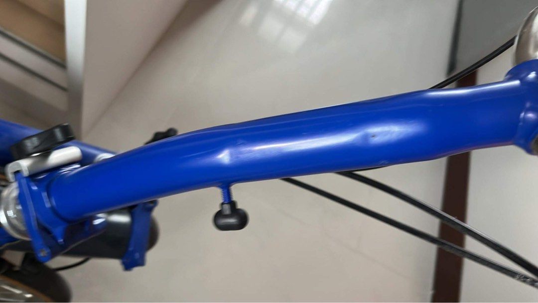 Brompton Piccadilly Blue M6E 2022, Sports Equipment, Bicycles & Parts ...