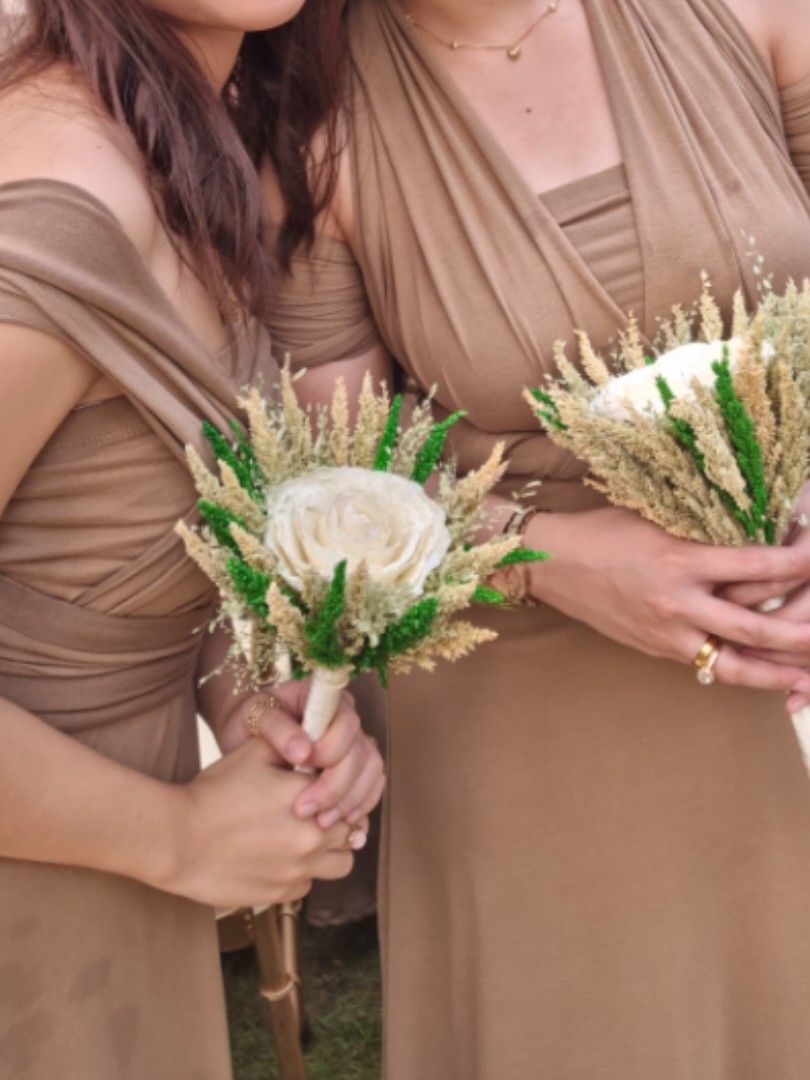 Brown Infinity Dress, Women's Fashion, Dresses & Sets, Evening dresses &  gowns on Carousell