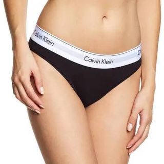 Calvin Klein Black modern logo underwear