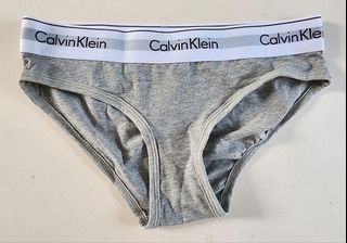 Calvin Klein Gray Logo Bikini Panty