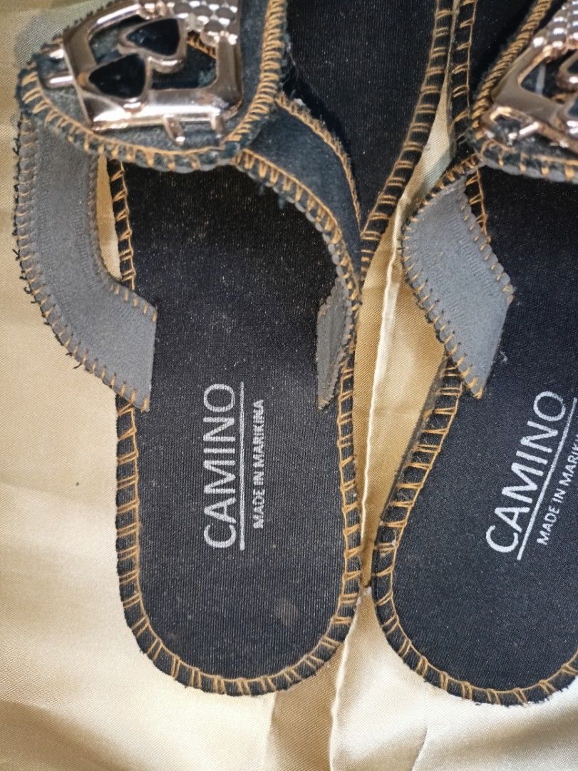 CAMINO Sandals Women s Fashion Footwear Flats Sandals on Carousell