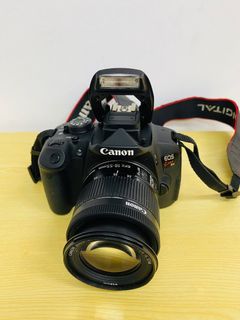 Canon Kiss X7i with 18-55mm IS STM lens