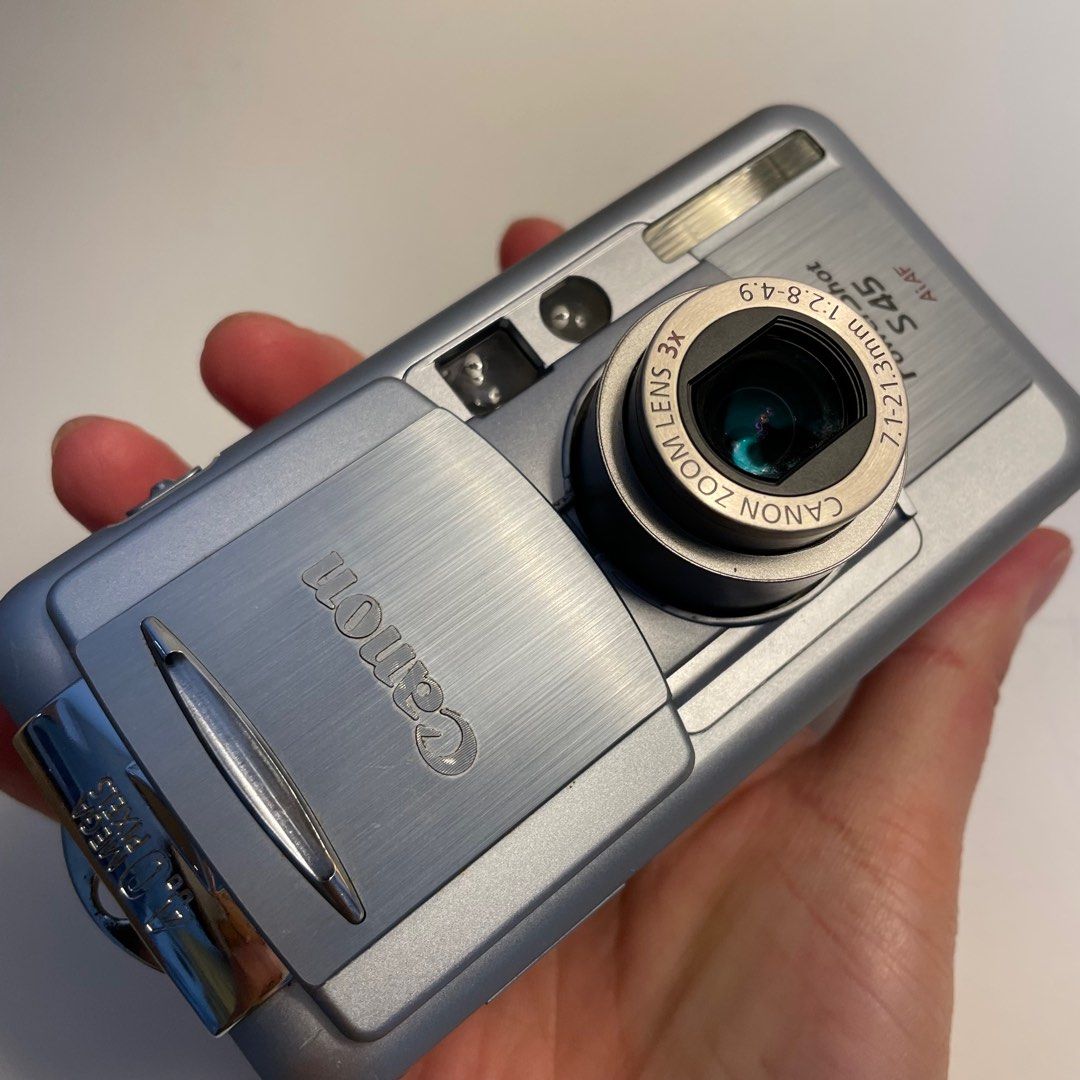 Canon PowerShot S45 CCD相機 老數位相機 小紅書推薦, 相機攝影, 相機在旋轉拍賣