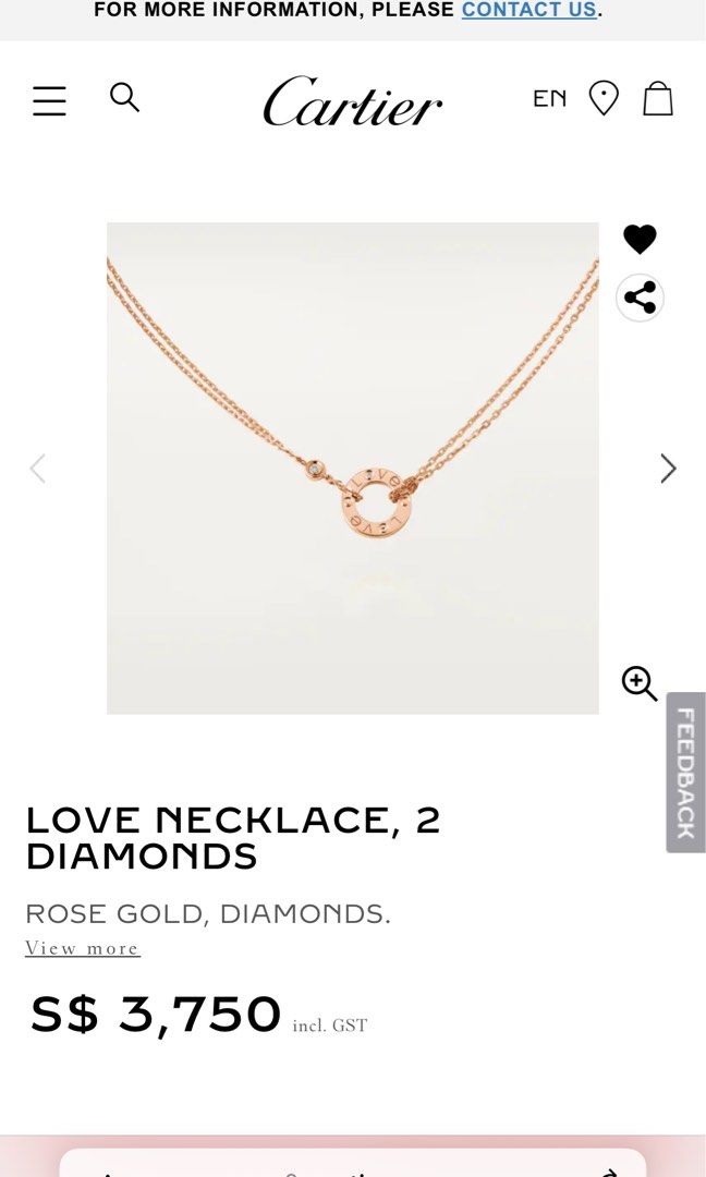 Cartier love series discount