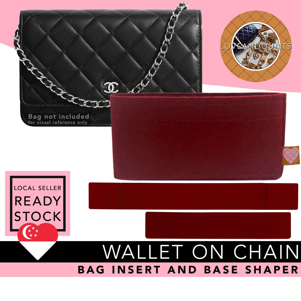 Chanel Wallet on Chain WOC Felt Base Shaper