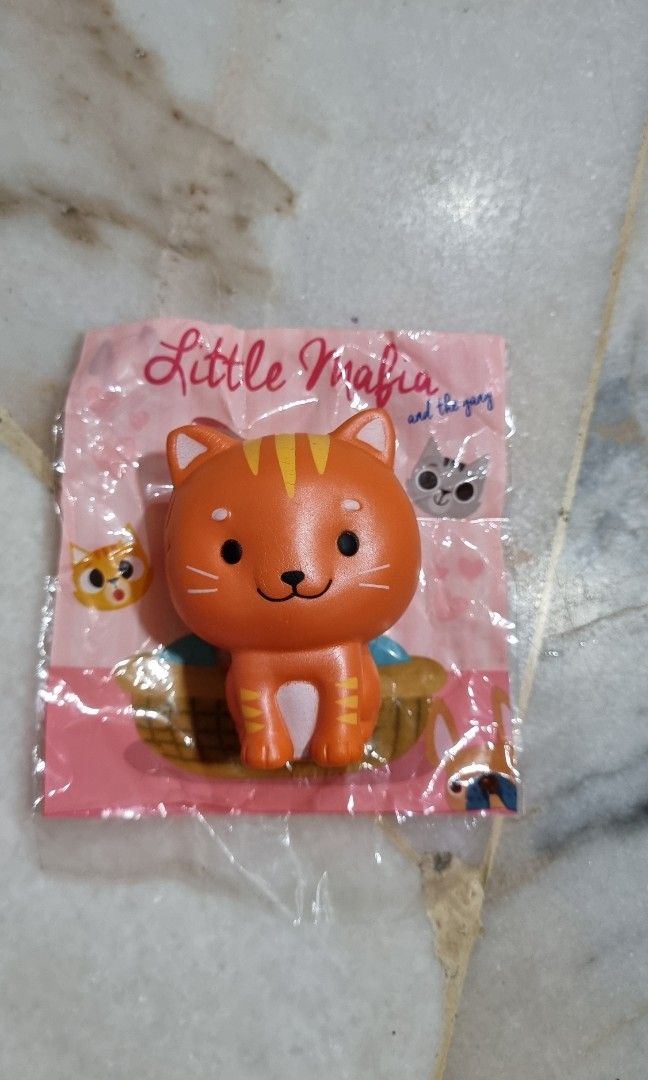 Orange cat hot sale squishy
